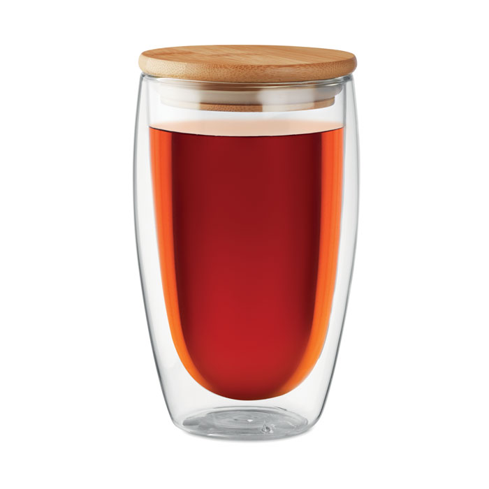 Double-walled glass 450ml | Eco gift